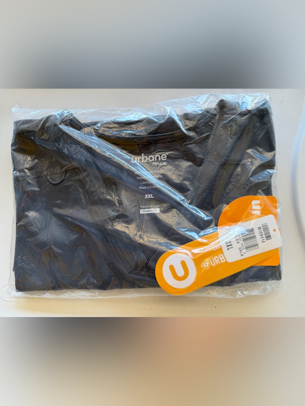 Urbane Impulse size 3xl scrub top- nwt
